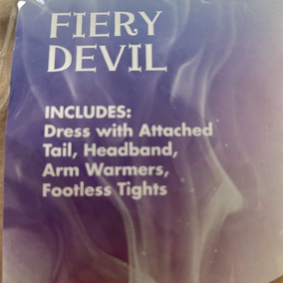Fiery devil costume - Picture 2 of 2